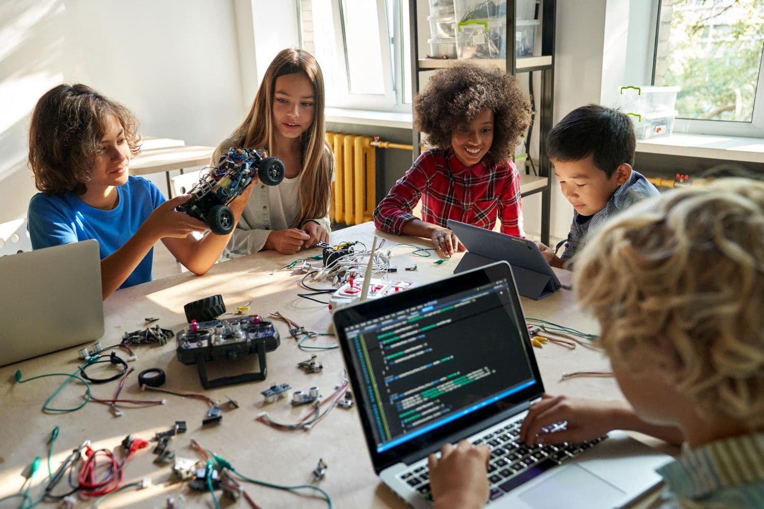 Kickstarting 2025: GRIT Hub’s CoderDojo Supports Young Ninjas in Coding and Robotics