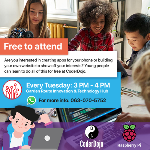 The Coder Dojo : Garden Route Innovation and Technology Hub - GRIT Hub